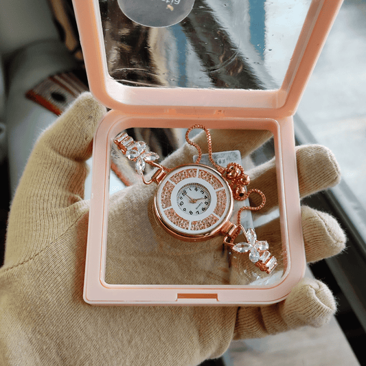 Jewelestia Ethereal Rose Gold Timepiece